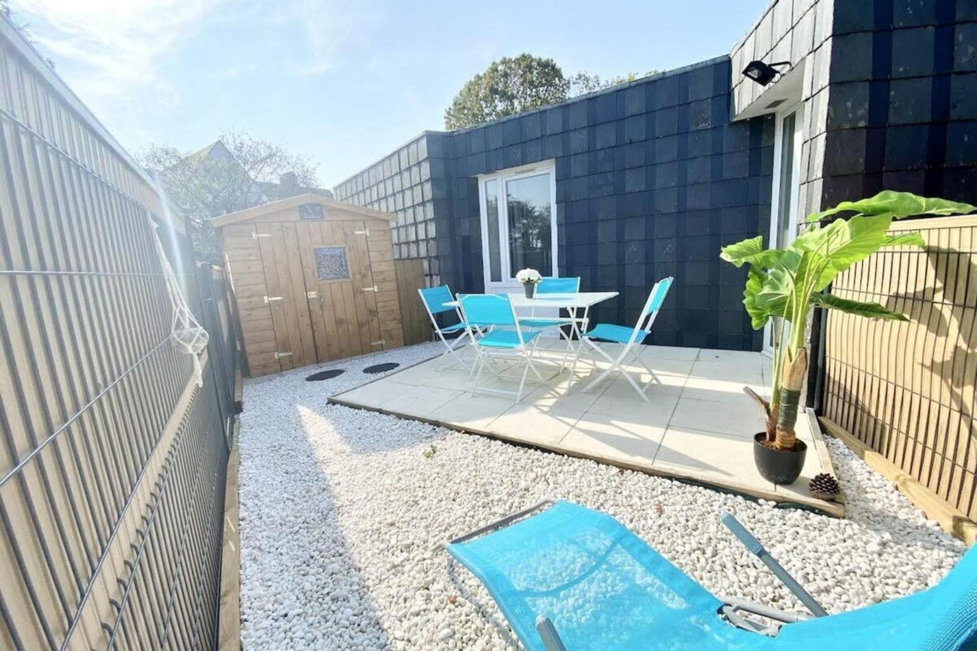 גידל Maisonnette Ultra Cosy Bord De Mer Terrasse מראה חיצוני תמונה