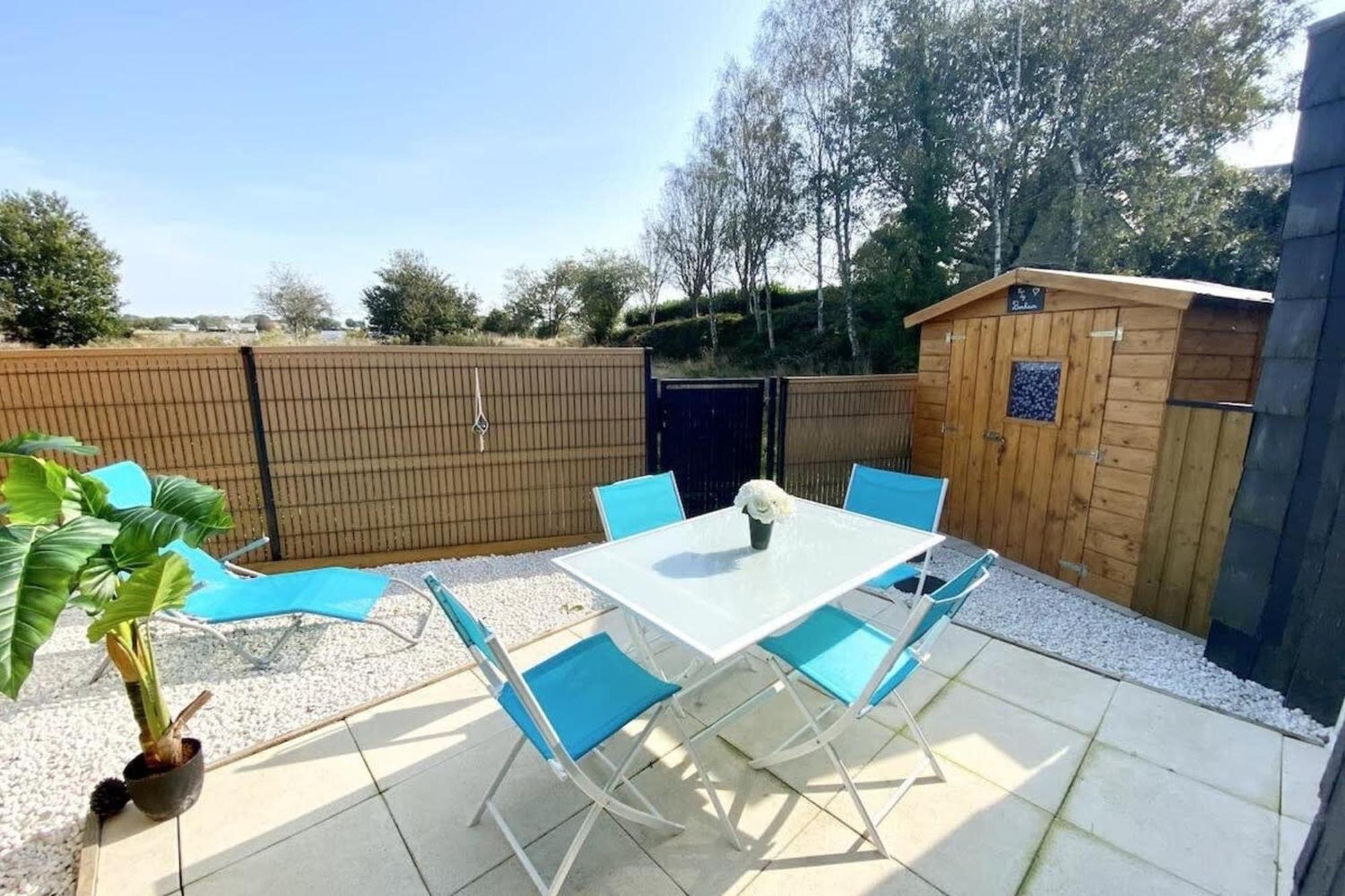 גידל Maisonnette Ultra Cosy Bord De Mer Terrasse מראה חיצוני תמונה